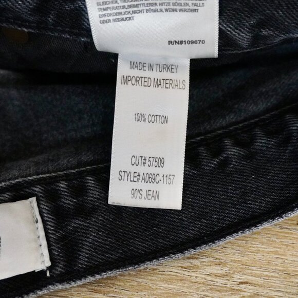 π€ AGOLDE 90βs High-Rise Loose Jeans β Size 25 π€ - Picture 7 of 7